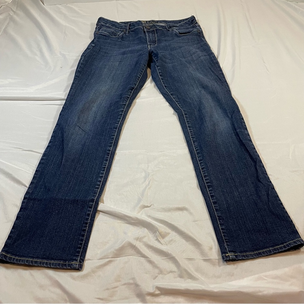 KUT from the Kloth Women Dark Wash Straight Leg Jeans Size 10